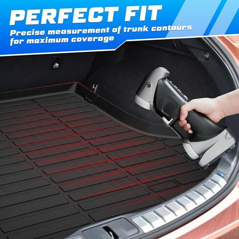 Cargo Mat for Mercedes Benz GLC 2023-2024 2025(Not for Coupe) GLC300/GLC300e/GLC43 AMG,All Weather TPE Trunk Mat,Anti-Slip Car Cargo Liners for Mercedes Benz GLC Accessories in Kuwait