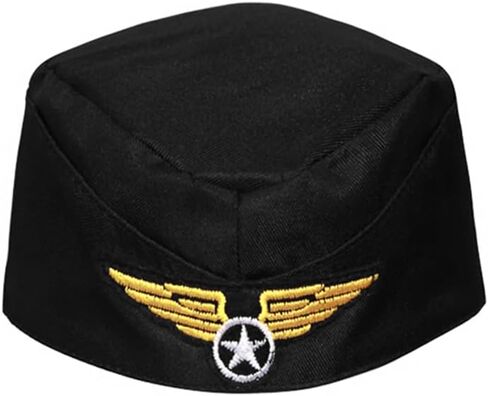 Stewardess Costume Set for Girls Flight Attendant Costume for Kids’ 100 Days of School Halloween Party Dress Up in Saudi Arabia