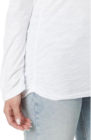 Women's Long Sleeve Twisted Scoop Neck Tee in Saudi Arabia