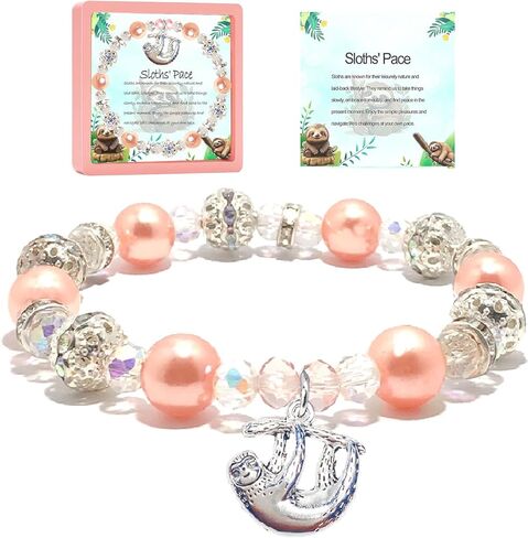 سوار الكسل للنساء هدايا عاشق الكسل مجوهرات الكسل هدايا ملهمة للابنة والأخت والحفيدة والأم أفضل صديق للنساء والفتيات عيد ميلاد لطيف in Kuwait