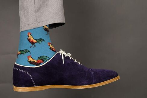 Real Sic Fun Socks for Men and Women - Cozy Cotton Dress Socks with Colorful Designs - Cool, Casual, Pet Patterned in Kuwait