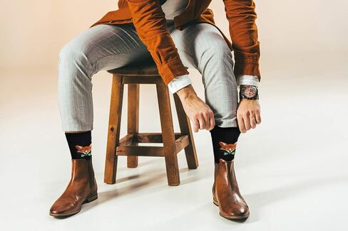 Real Sic Fun Socks for Men and Women - Cozy Cotton Dress Socks with Colorful Designs - Cool, Casual, Pet Patterned in Kuwait