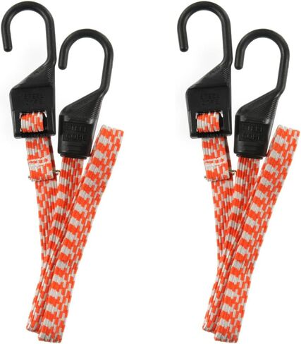 كيبر - من 25.4 سم إلى 137.16 سم. سلك بنجي مسطح قابل للتعديل، متعدد الألوان، عبوتان in Kuwait