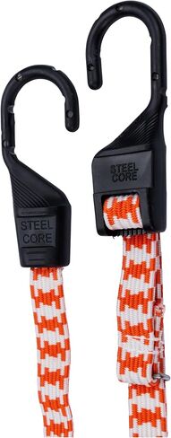 كيبر - من 25.4 سم إلى 137.16 سم. سلك بنجي مسطح قابل للتعديل، متعدد الألوان، عبوتان in Kuwait