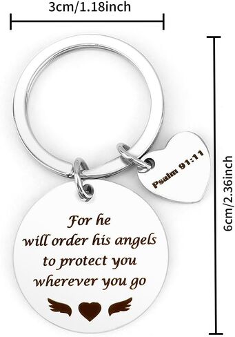Christian Gifts,Bible Gifts,Christian Gifts for Men,Christian Keychain,Christian Gifts for Women,Religious Gifts for Women,Christian Gifts Bulk,Bible Verse Keychain,Baptism Gifts for Women in Saudi Arabia