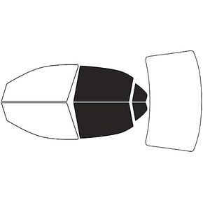 Rvinyl Window Tint Kit Compatible with Ford Fusion 2006-2012 - Complete Precut Kit - 20%