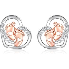 Pregnancy Gifts for First Time Mothers: Mom to be Necklace Bracelet Earrings for Expecting Women Gifts for Pregnant Wife Daughter Sister Friends
