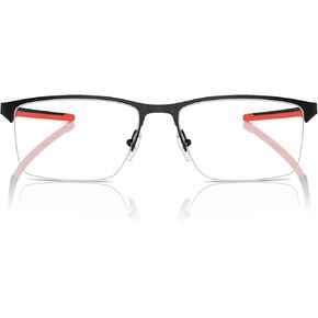 Scuderia Ferrari FZ7003 Prescription Eyewear Frames, Matte Black/Demo Lens, 55 mm