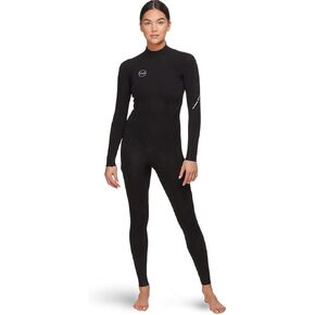 O'Neill Wetsuits Women's Bahia 3/2mm Back Zip Full, Black/Black/Black, Size 14