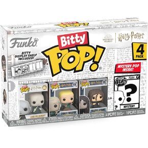 Funko Bitty Pop! Harry Potter Mini Collectible Toys 4-Pack - Albus Dumbledore, Nearly Headless Nick, Minerva McGonagall & Mystery Chase Figure (Styles May Vary)