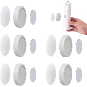Adhesive Remote Control Holder, 6pcs Strong Magnetic Remote Control Holder Wall Mount TV Remote Holder for Wall Home Office Supply Storage