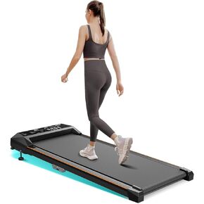 Under Desk Treadmill, Walking Pad 2 in 1 for Walking and Jogging, Portable Walking Treadmill with Remote Control Lanyard for Home/Office, 2.5HP Low-Noise Desk Treadmill in LED Display