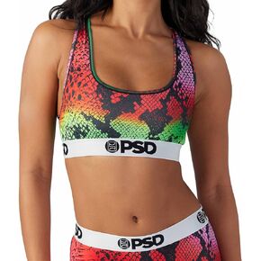 PSD Women's Moody Pop Sb 3-Pack Bx Sports Bra, Multi, L