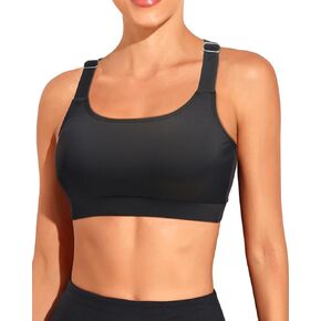 Tempt Me Women Sports Bra Bikini Tops Racerback Bathing Suits Top Padded Swim Tops Only
