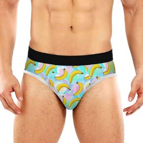 Laprad Men's Briefs Underwear Classics Panties Soft No Fly Underpants with Contour Pouch