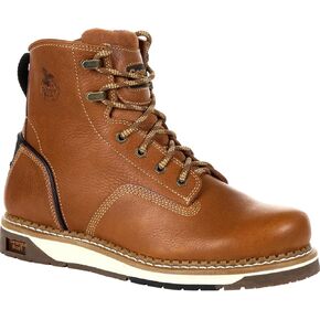 Georgia Boot Men's Brown Amp Lt Wedge Industrial Boot