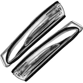 2 Pcs LED Mirror Turn Signal Light Front Left and Right Side Lamp Door Mirror Indicator - Compatible for Hyundai Accent Elantra Veloster 2011-2016 - Replace Part 87614-3X000 87624-3X000