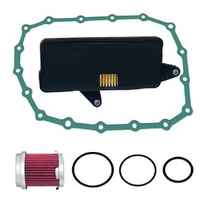 Transmission Filter and Oil Pan Gasket kit Replace 21814-5T0-000 25420-5T0-003 25450-P4V-013 Compatible with H-onda Civic Fit HR-V