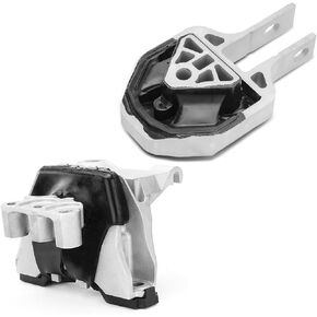 A-Premium 2PCS Front Rear Engine Motor Mount Set Compatible with Dodge Dart 2013 2014 2015 2016 L4 2.0L DOHC, Replace# 68081488AH, 68081490AD