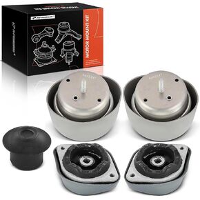 A-Premium Engine Motor and Transmission Mount Kit Compatible with Volkswagen Passat 1998-2005 & Audi A4 2000-2001, A4 Quattro 2000-2001, A6 1998-1999, A6 Quattro 1998-1999, S4 2000-2002, 5-PC Set