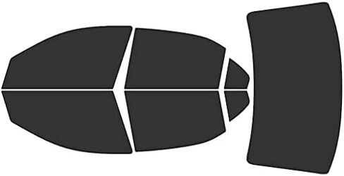 Rvinyl Window Tint Kit Compatible with Ford Fusion 2006-2012 - Complete Precut Kit - 20% in Saudi Arabia