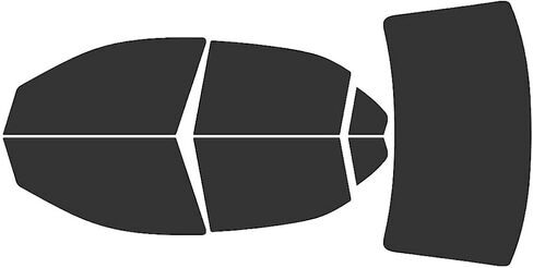 Rvinyl Window Tint Kit Compatible with Ford Fusion 2006-2012 - Complete Precut Kit - 20% in Saudi Arabia