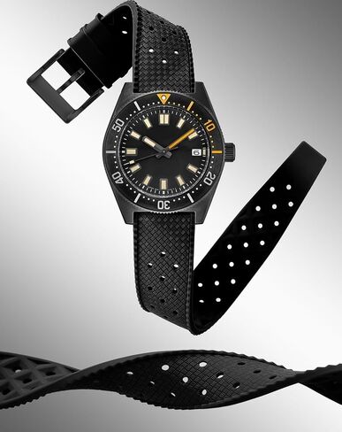 Silicone Watch Bands Quick Release Tropical Style 18mm, 20mm, 22mm for Men and Women Replacement Rubber Watch Bands Soft Breathable Waterproof Sport Watchbands Straps in Saudi Arabia