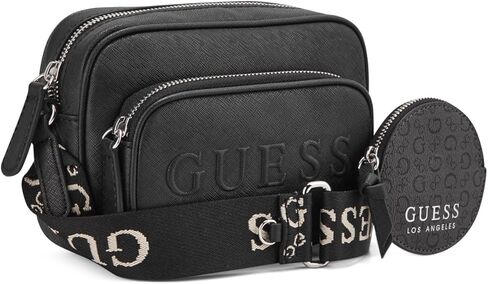 GUESS Factory Lya Mini Double-Zip Crossbody in Saudi Arabia