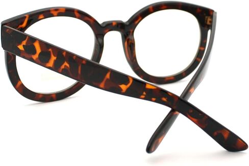 SA106 Oversized Round Thick Horn Rim Sunglasses in Kuwait