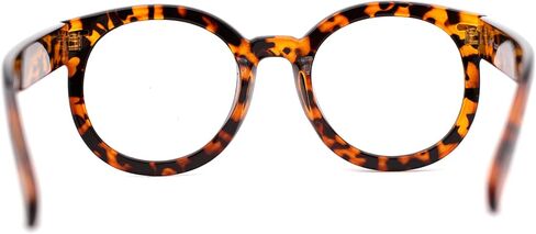 SA106 Oversized Round Thick Horn Rim Sunglasses in Kuwait