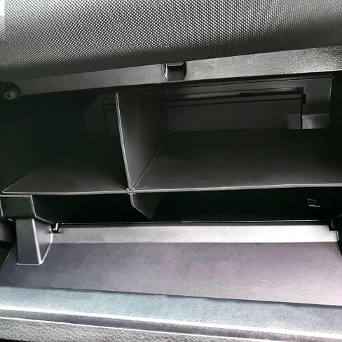 منظم فواصل صندوق القفازات EDBETOS متوافق مع Toyota Tacoma 2016 2017 2018 2019 2020 2021 2022 2023 ملحقات صندوق إدراج ABS للتخزين الثانوي in Kuwait