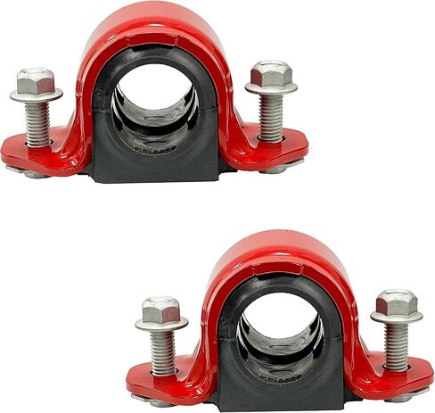 Suspension Dudes 4 PC Front Stabilizer Sway Bar CODE RED EXTREME OEM Bracket/Bushing Kit FITS F-150 2009-2014, K200846 Bushings Made In USA in Saudi Arabia
