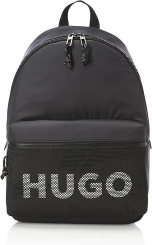 حقيبة ظهر HUGO Mesh Logo، كشمش أسود، PCE. in Saudi Arabia