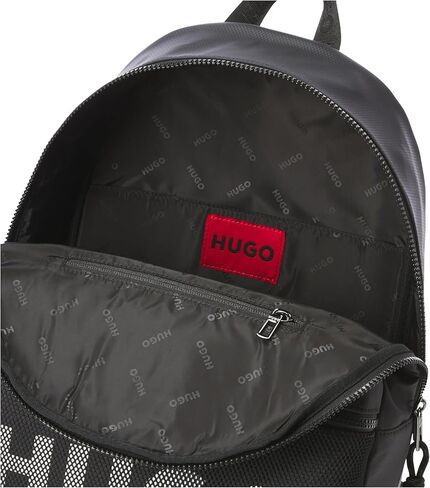 حقيبة ظهر HUGO Mesh Logo، كشمش أسود، PCE. in Saudi Arabia