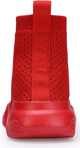 Santiro Boys Shoes Girls Sock Shoes High Tops Breathable Knit Slip On Shoes in Kuwait
