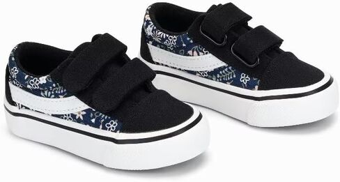 JUDIS Kids Canvas Shoes Dual Adjustable Hook and Loop Casual Sneakers Boys and Girls Fashion Shoes in Kuwait