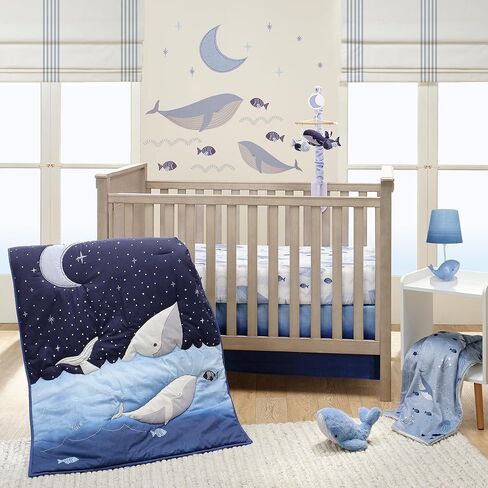Lambs & Ivy Classic Snoopy 100% Cotton White/Black Fitted Baby Crib Sheet in Saudi Arabia