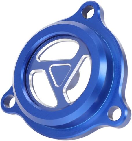 Engine Oil Filter Starter Cover Transparent Cap CNC for DRZ LTZ 400 DRZ400 DRZ400SM DRZ400S DRZ400E 00-24 LTZ400 03-13 LTR 450 06-09 Dirt Bike ATV Blue in Kuwait