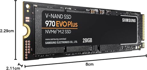 SAMSUNG 970 EVO Plus SSD 1TB, M.2 NVMe Interface Internal Solid State Hard Drive with V-NAND Technology for Gaming, Graphic Design, MZ-V7S1T0B/AM in Kuwait