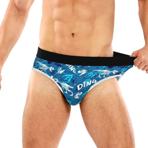 Laprad Men's Briefs Underwear Classics Panties Soft No Fly Underpants with Contour Pouch in Kuwait