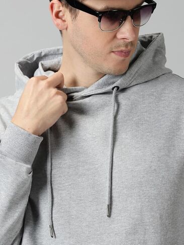 100% Cotton Hoodie For Men, Warm Fleece Pullover Hoodies Regular Fit Heavyweight Hooded Sweatshirts in Saudi Arabia