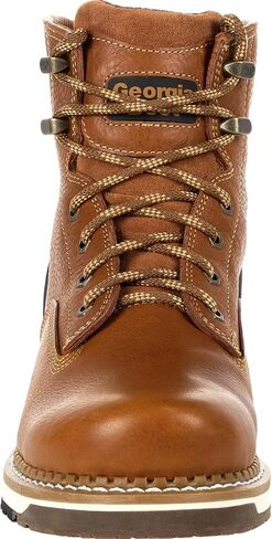 Georgia Boot Men's Brown Amp Lt Wedge Industrial Boot in Kuwait
