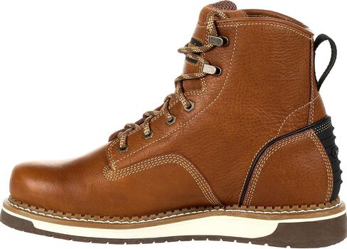 Georgia Boot Men's Brown Amp Lt Wedge Industrial Boot in Kuwait