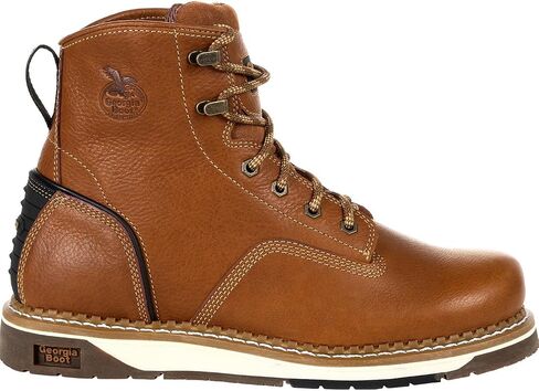 Georgia Boot Men's Brown Amp Lt Wedge Industrial Boot in Kuwait
