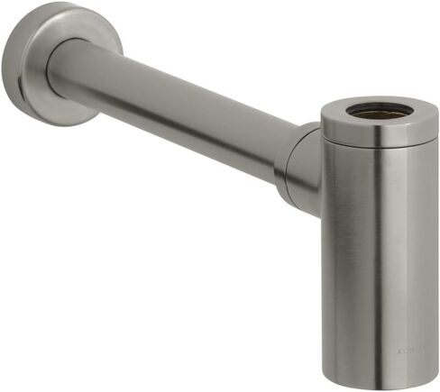 KOHLER 9033-BL Bottle Trap, Matte Black in Saudi Arabia