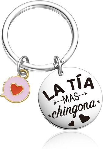 Aunt Mothers Day Keychain Titi Keychain From Niece Aunt Anniversary Jewelry in Saudi Arabia