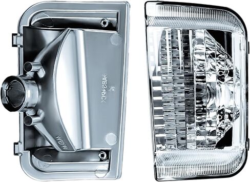 LONGLING Replacement Driver Left Side Door Mirror Turn Signal Light Indicator with Bulb for RAM Promaster 1500 2500 3500 from 2010 to 2024 in Kuwait