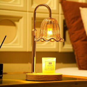 Candle Warmer Lamp, Electric Candle Lamp with Timer, Mothers Day Birthday Gift for Mom, New Home Gifts House Bedroom Warming & Decor, Dimmable Wall Mount Wax Melt Warmer for Scented Candle