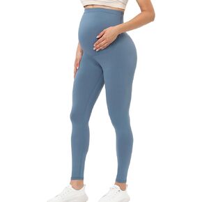 Buttergene Women's Maternity Leggings over the Belly Maternity Yoga Pants Workout Pregnancy Leggings
