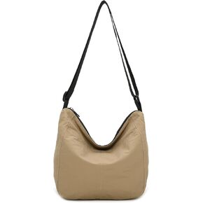 I IHAYNER Hobo Crossbody Bags for Women Men Nylon Messenger Bag Casual Shouder Purse Lightweight